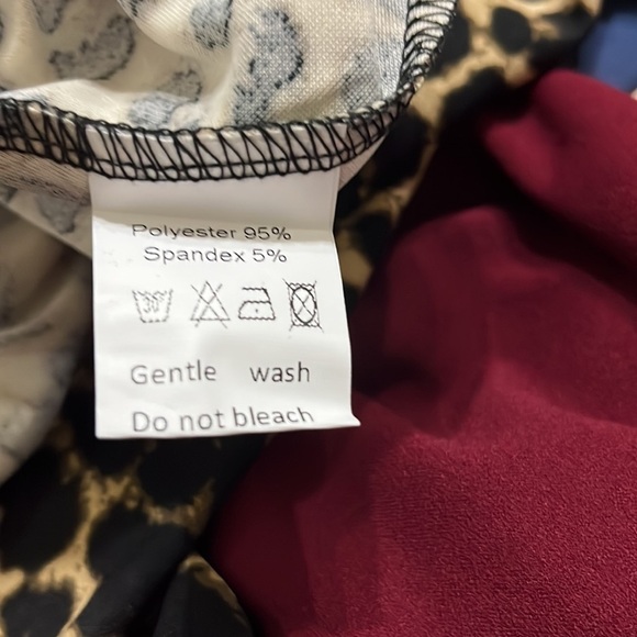 NWOT  long sleeve casual t-shirt dress with pockets - Picture 6 of 6